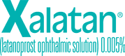 XALATAN (latanoprost ophthalmic solution) 0.005% logo